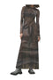 【RESTOCK】Scent × Cycle MESH MAXI DRESS -SILVER DENIM- *Last1